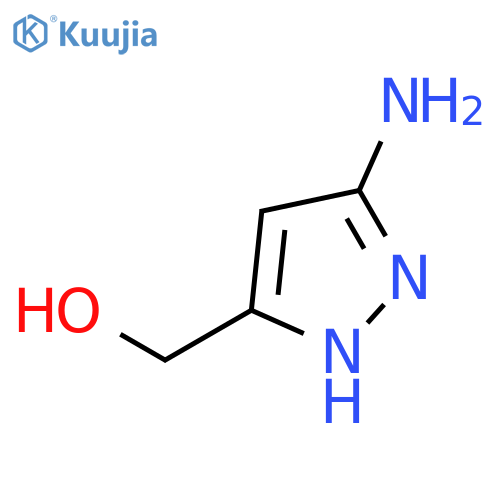 (3-Amino-1H-pyrazol-5-yl)methanol structure