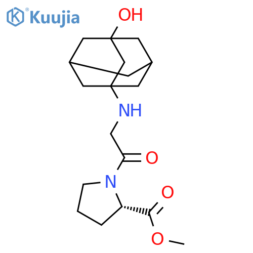 N-(Methyl Acetyl-L-prolinate)-1-amino-3-adamantanol structure