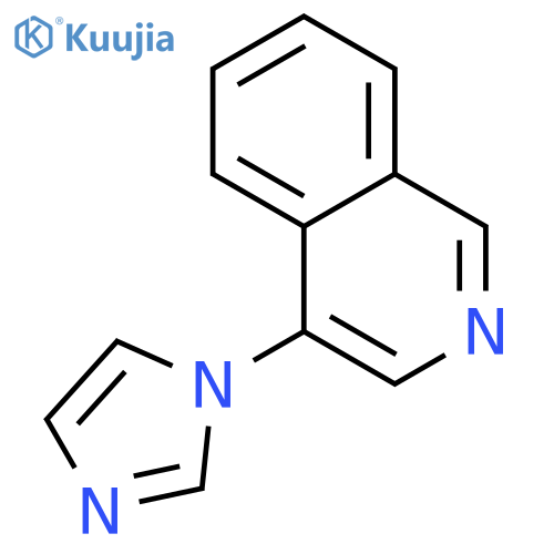 4-(1H-imidazol-1-yl)-Isoquinoline structure