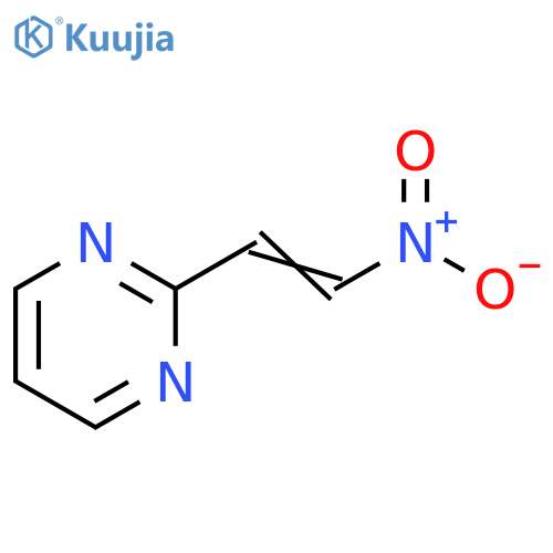 2-(2-nitroethenyl)pyrimidine structure