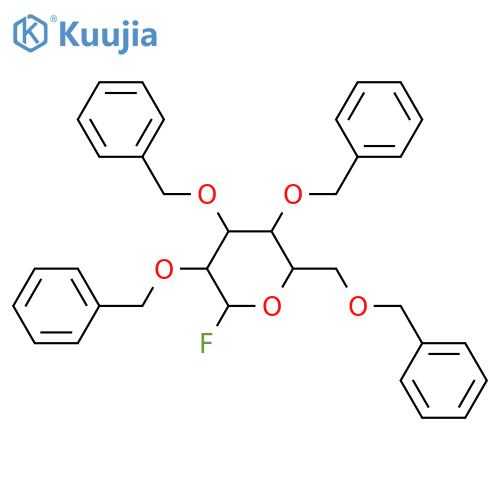 2,3,4,6-Tetra-O-benzyl-D-mannopyranosyl Fluoride structure