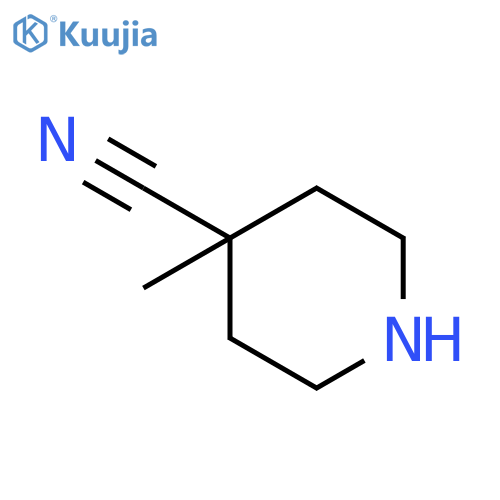 4-methylpiperidine-4-carbonitrile structure