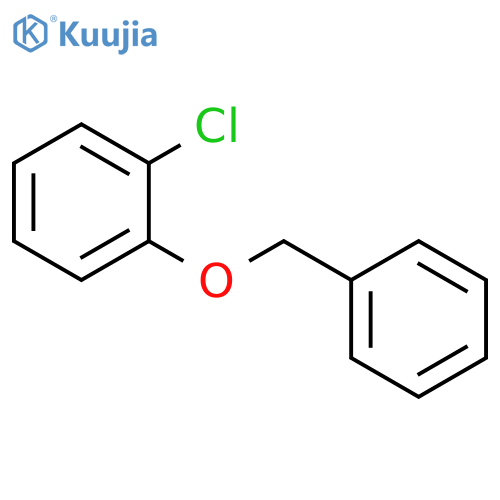Benzene, 1-chloro-2-(phenylmethoxy)- structure
