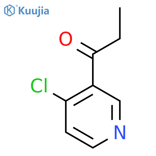 1-(4-chloro-3-pyridinyl)-1-Propanone structure