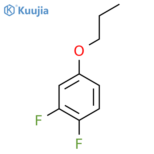 1,2-Difluoro-4-propoxybenzene structure
