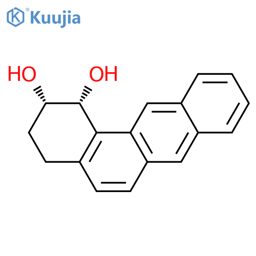 Benz[a]anthracene-1,2-diol, 1,2,3,4-tetrahydro-, cis- structure