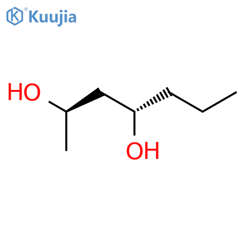 2,4-Heptanediol, (R*,S*)- structure