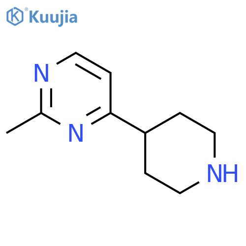 2-Methyl-4-(4-piperidinyl)pyrimidine Dihydrochloride structure