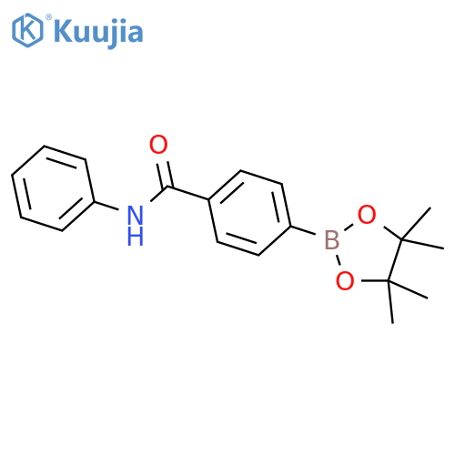 4-(Phenylamino-1-carbonyl)phenyl boronic Acid Pinacol Ester structure