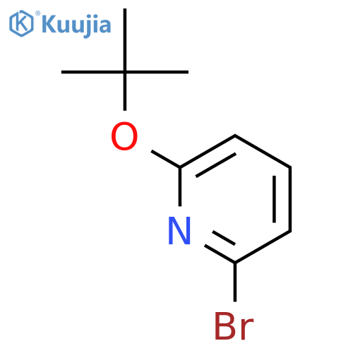 2-Bromo-6-(tert-butoxy)pyridine structure
