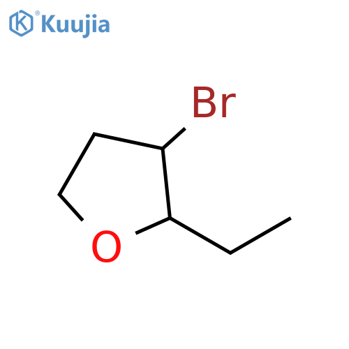 Furan, 3-bromo-2-ethyltetrahydro- structure