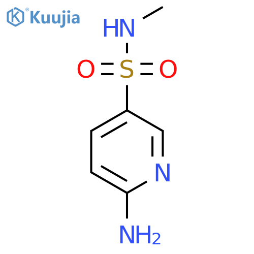 6-amino-N-methylpyridine-3-sulfonamide structure