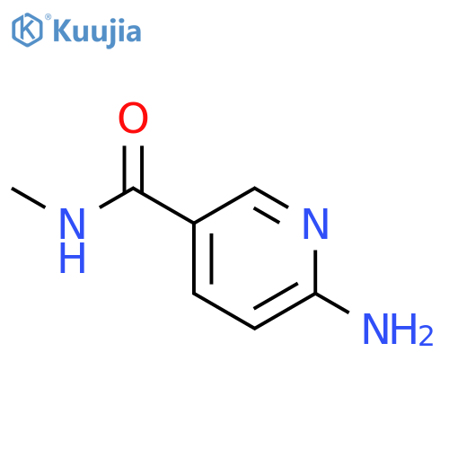 6-amino-N-methylpyridine-3-carboxamide structure