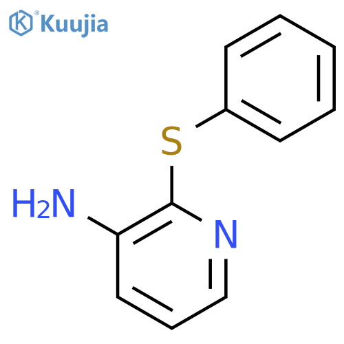 2-(phenylsulfanyl)pyridin-3-amine structure