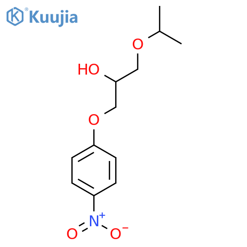 2-Propanol, 1-(1-methylethoxy)-3-(4-nitrophenoxy)- structure