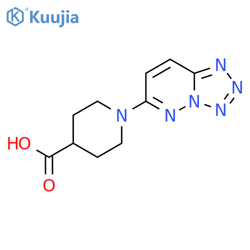 1-{[1,2,3,4]tetrazolo[1,5-b]pyridazin-6-yl}piperidine-4-carboxylic acid structure
