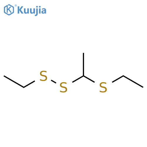 Disulfide, ethyl 1-(ethylthio)ethyl structure