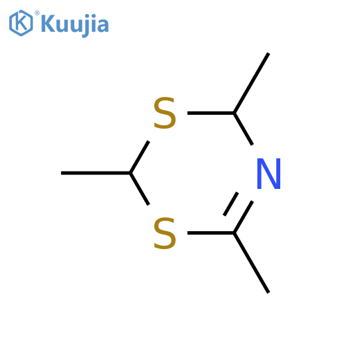 Dihydro-2,4,6-Trimethyl-1,3,5-(4H)dithiazine structure