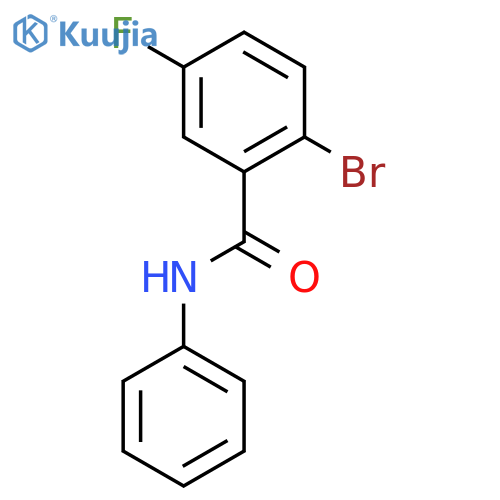 N-Phenyl 2-Bromo-5-Fluorobenzamide structure