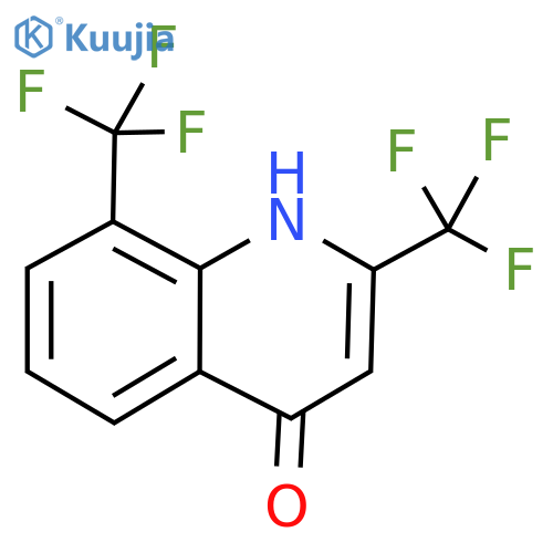 2,8-Bis(trifluoromethyl)quinolin-4-ol structure