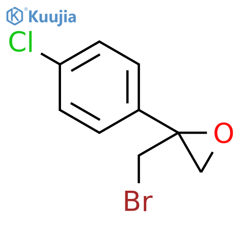 Oxirane, 2-(bromomethyl)-2-(4-chlorophenyl)- structure