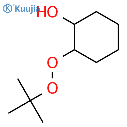 Cyclohexanol, 2-[(1,1-dimethylethyl)dioxy]- structure