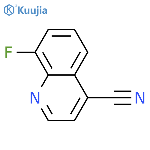 4-Quinolinecarbonitrile,8-fluoro- structure