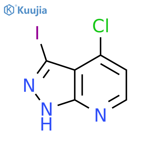 4-Chloro-3-iodo-1H-pyrazolo[3,4-b]pyridine structure