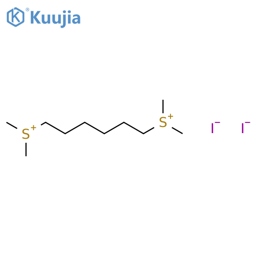 Sulfonium, hexamethylenebis(dimethyl-, diiodide structure