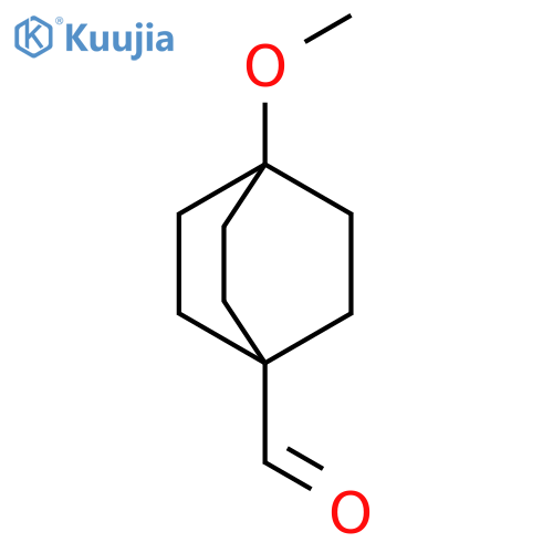 4-methoxybicyclo[2.2.2]octane-1-carbaldehyde structure