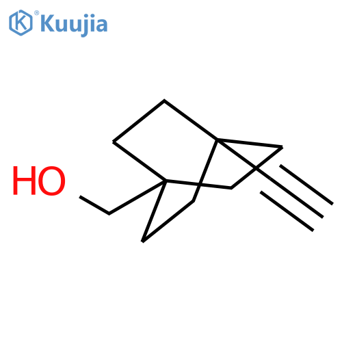 {4-ethynylbicyclo[2.2.2]octan-1-yl}methanol structure