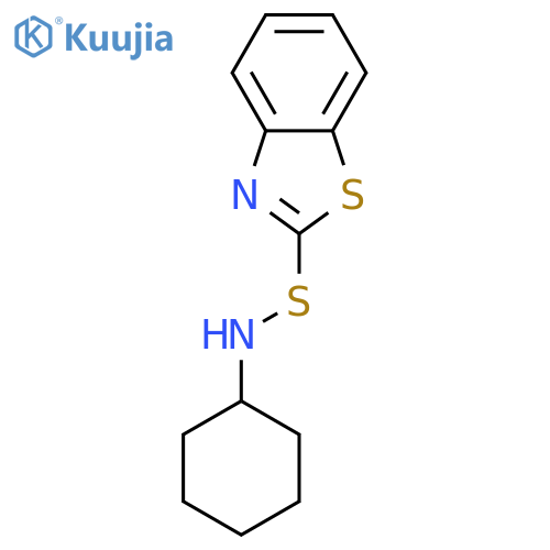 N-Cyclohexylbenzodthiazole-2-sulfonamide structure
