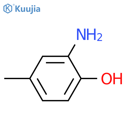 2-Amino-4-methylphenol structure