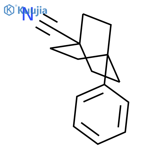 4-phenylbicyclo[2.2.2]octane-1-carbonitrile structure