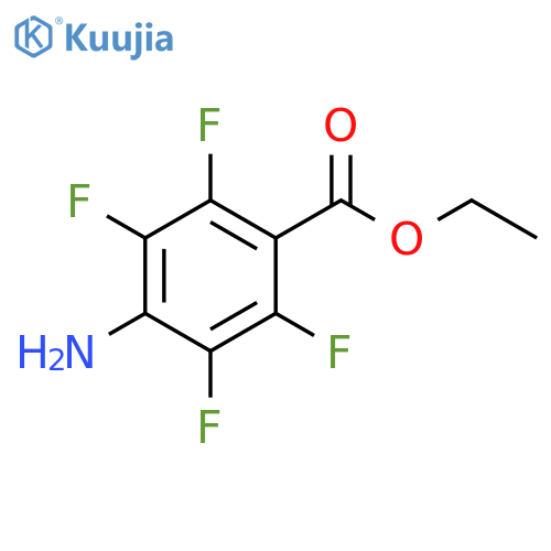 Ethyl 4-amino-2,3,5,6-tetrafluorobenzoate structure