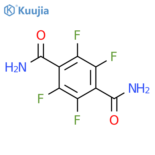 1,4-Benzenedicarboxamide, 2,3,5,6-tetrafluoro- structure