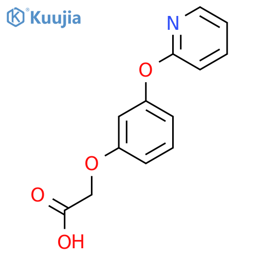 2-3-(Pyridin-2-yloxy)phenoxyacetic Acid structure