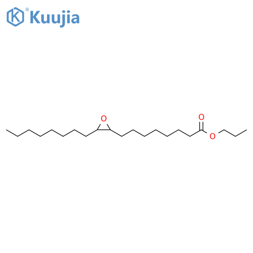 2-Oxiraneoctanoic acid, 3-octyl-, propyl ester structure