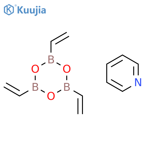 Trivinylboroxin pyridine complex structure