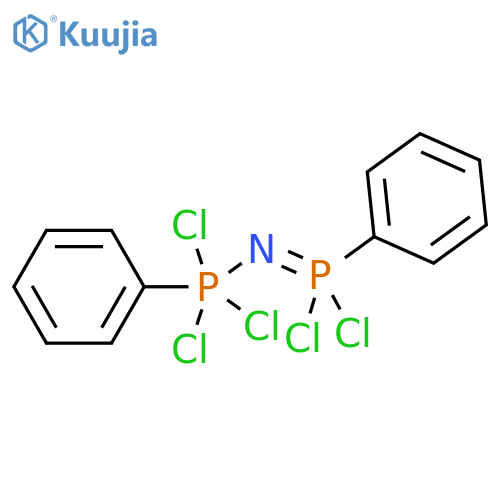 Phosphonimidic dichloride, P-phenyl-N-(trichlorophenylphosphoranyl)- structure