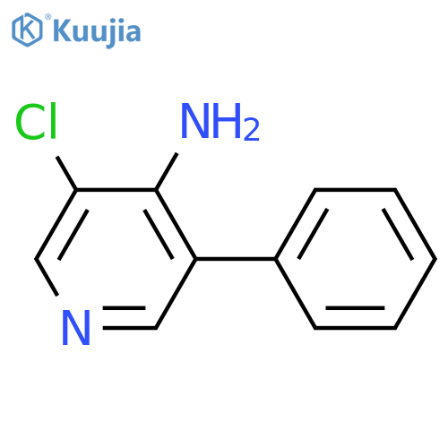 4-Amino-3-chloro-5-phenylpyridine structure