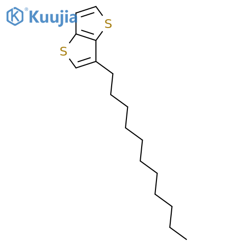 3-Undecyl-thieno3,2-bthiophene structure
