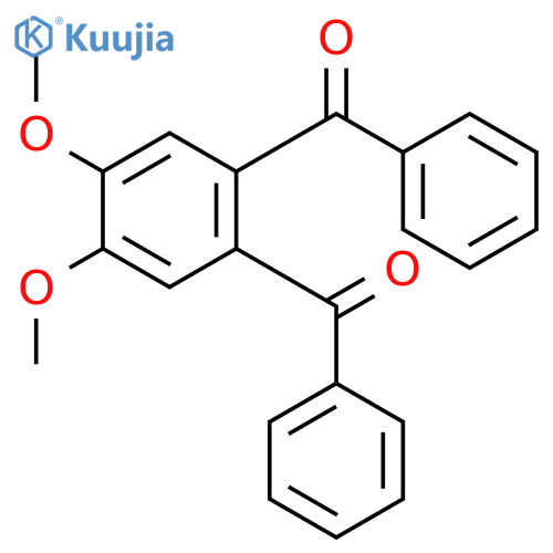 Methanone, (4,5-dimethoxy-1,2-phenylene)bis[phenyl- structure