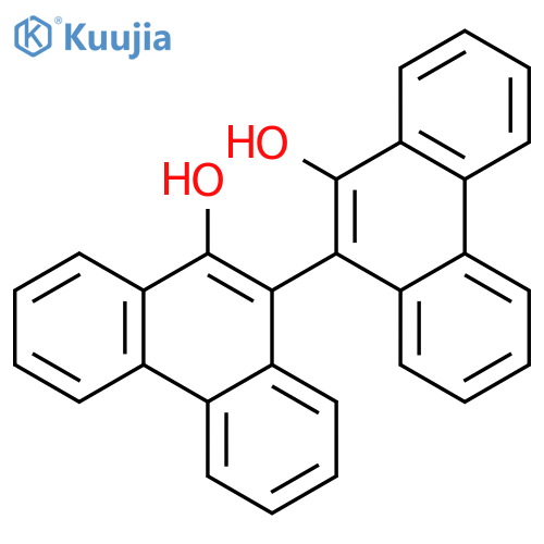 9,9'-biphenanthrene-10,10'-diol structure