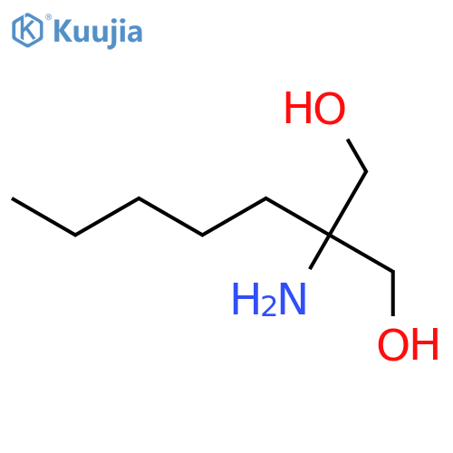1,3-Propanediol, 2-amino-2-pentyl- structure