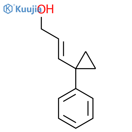 3-(1-phenylcyclopropyl)prop-2-en-1-ol structure
