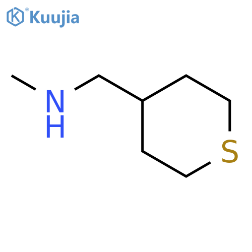 N-Methyl(tetrahydrothiopyran-4-yl)methylamine structure