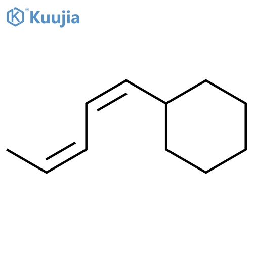Cyclohexane, (1Z,3Z)-1,3-pentadienyl- structure