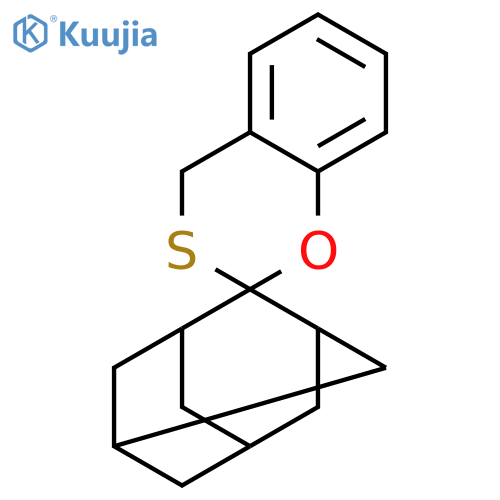 Spiro[4H-1,3-benzoxathiin-2,2'-tricyclo[3.3.1.13,7]decane] structure