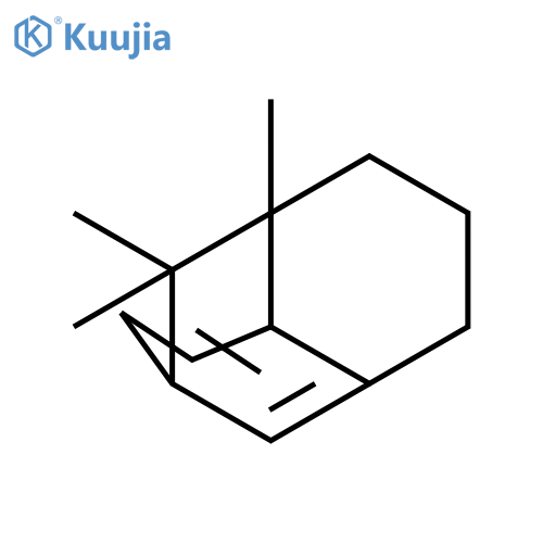 1,6-Methanonaphthalene, 1,2,3,4,6,8a-hexahydro-1,9,9-trimethyl- structure